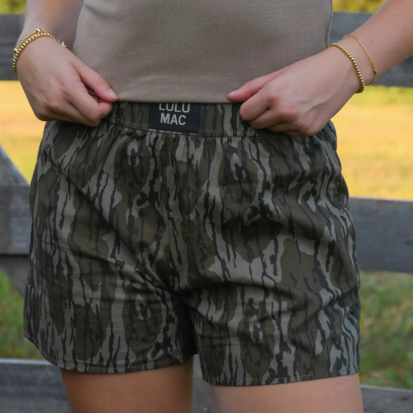 Lulu Mac Bottomland Camo Shorts
