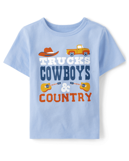 Trucks Cowboys & Country Tee