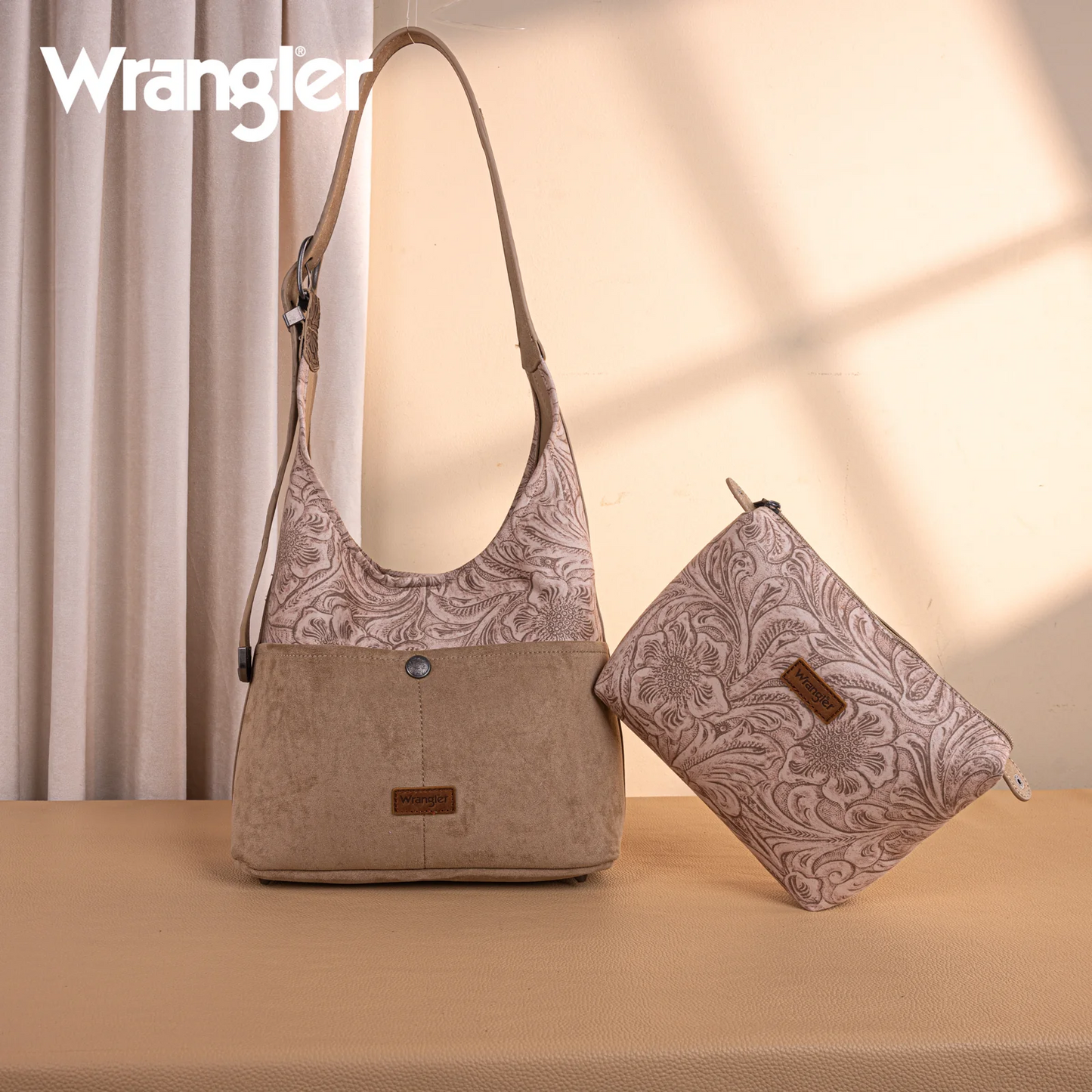 Wrangler Vintage Floral Hobo