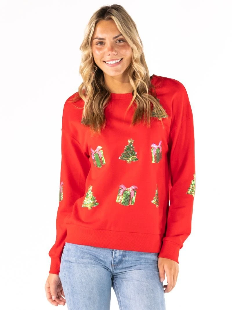 Festive Crew Sweatshirt