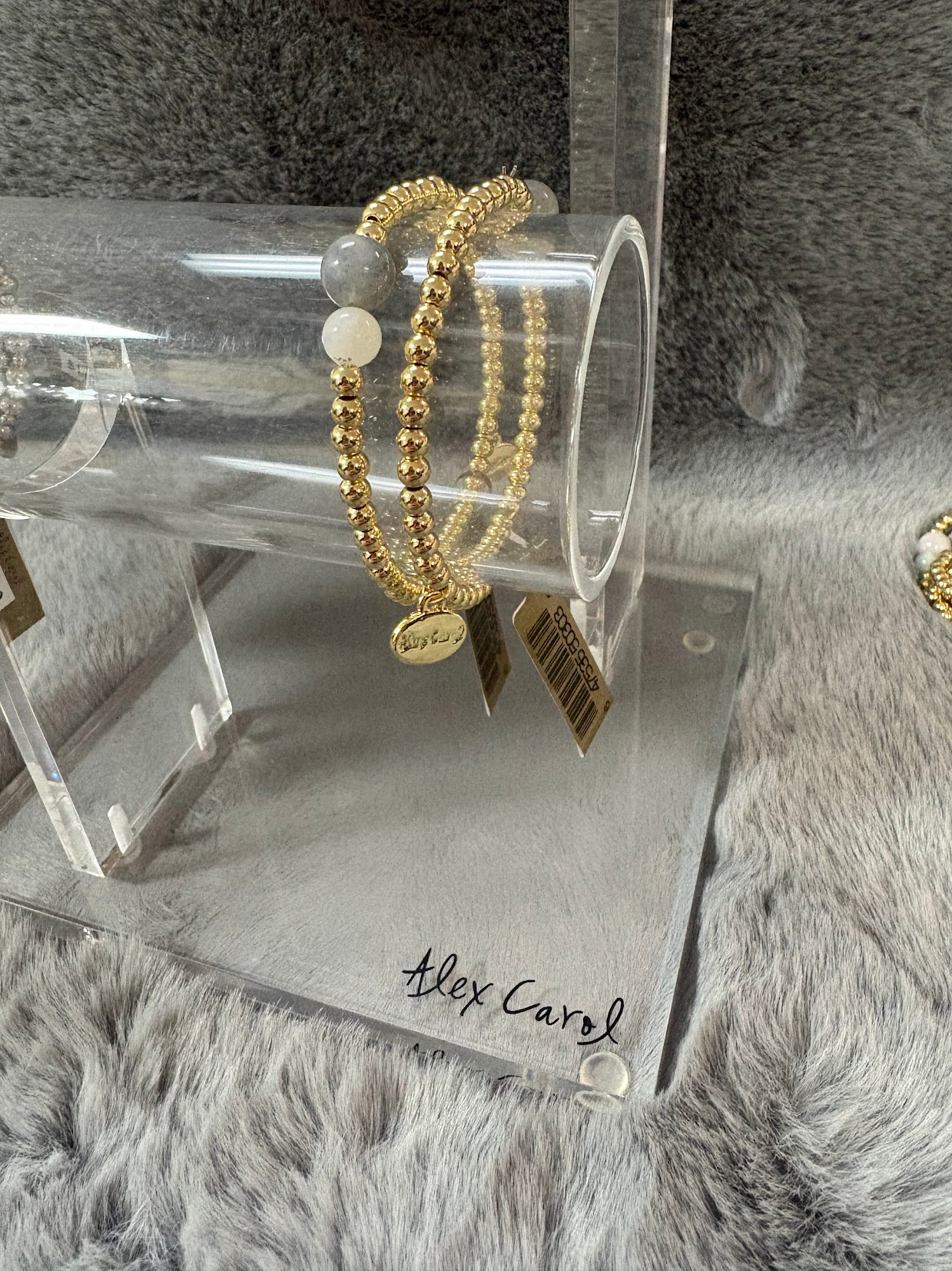 Alex Carol Glass Pearl Bracelets