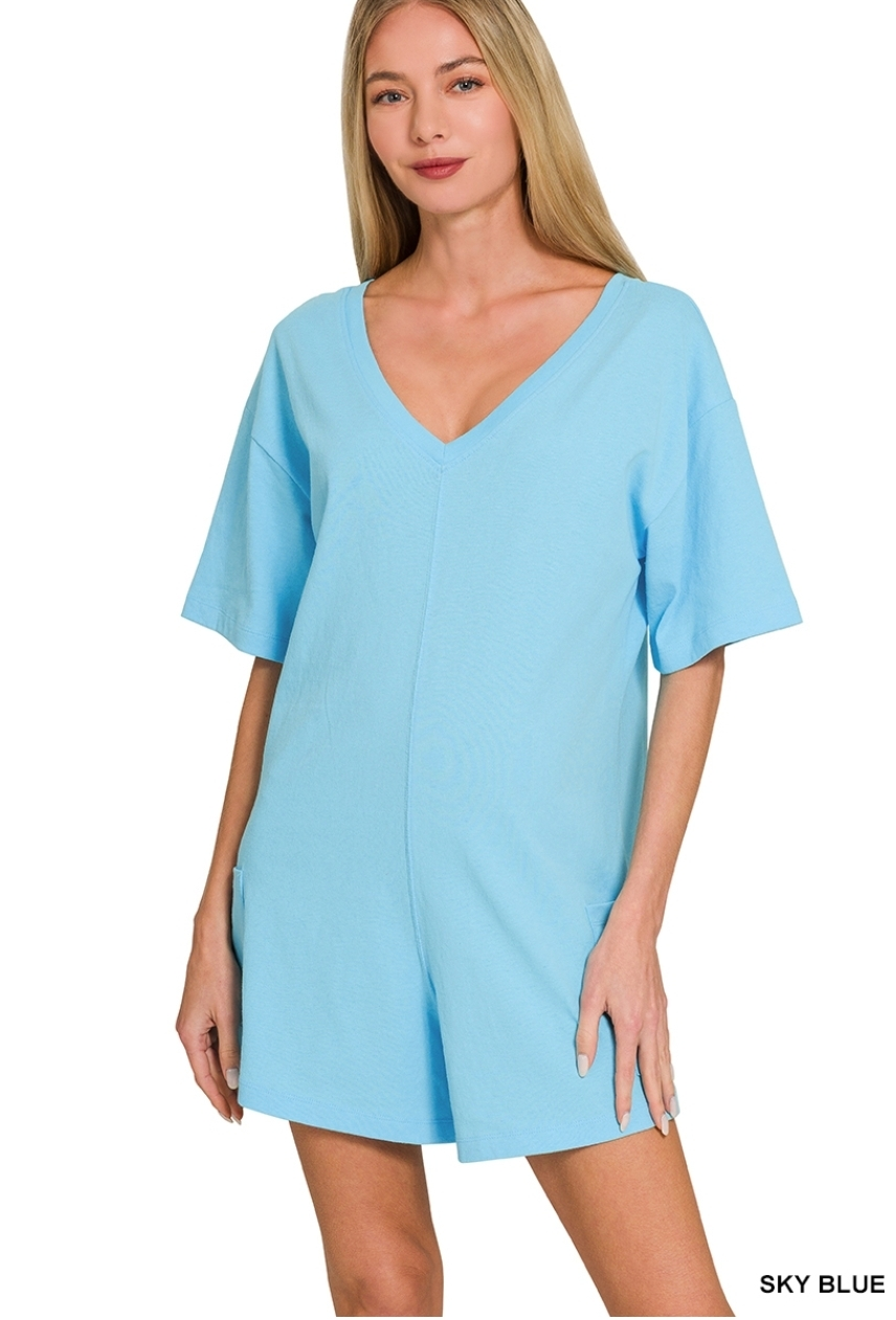 2 Way Pocketed Romper