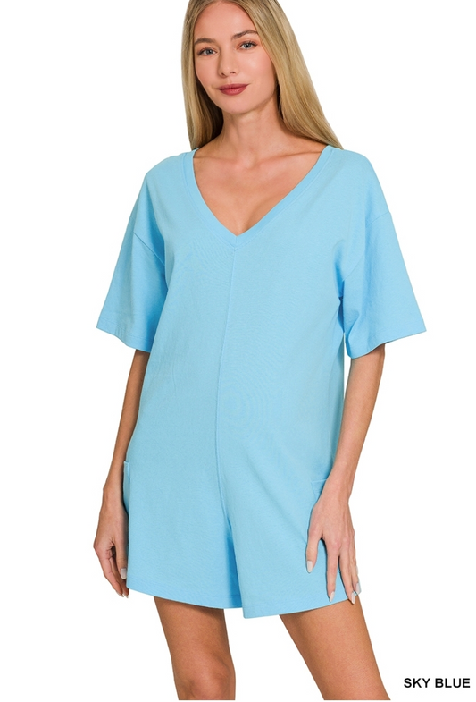 2 Way Pocketed Romper