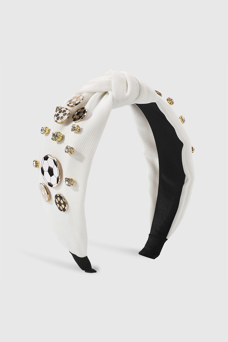 Soccer Charm Headband