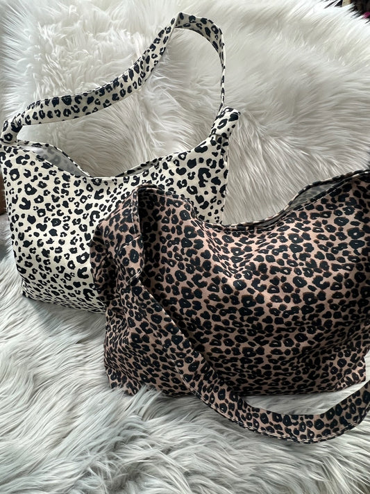 Shopping In Leopard Tote
