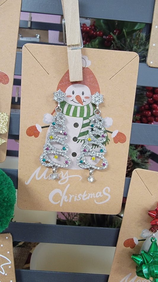 Christmas Tree Earrings