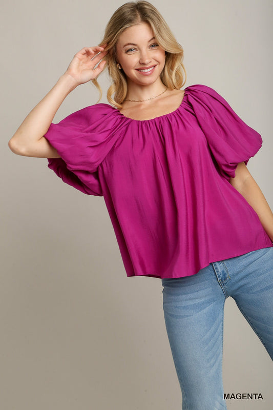 Balloon Beauty Blouse