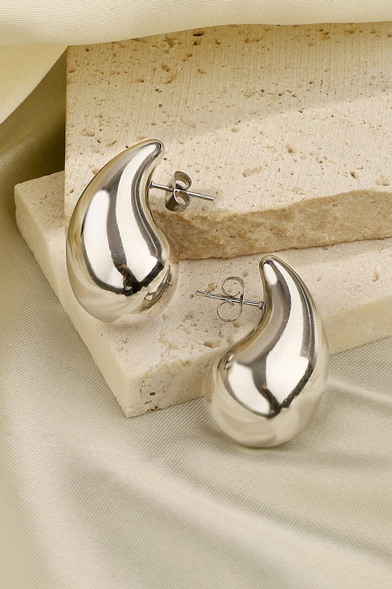 Stainless Steel Waterdrop Earrings