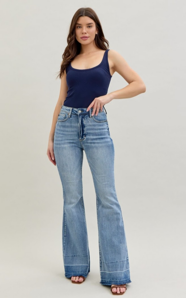 Tummy Control Release Hem Flare 88486