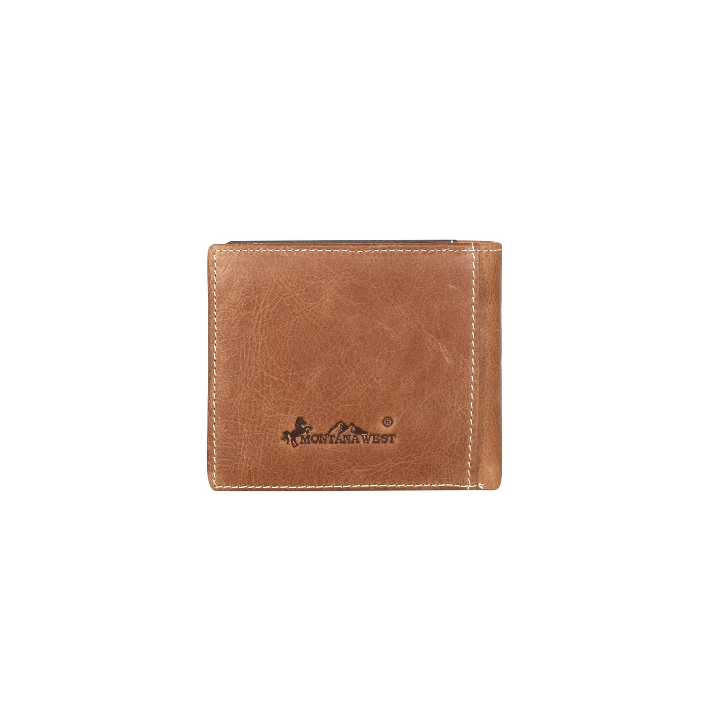 Genuine Leather Bi-Fold Wallet