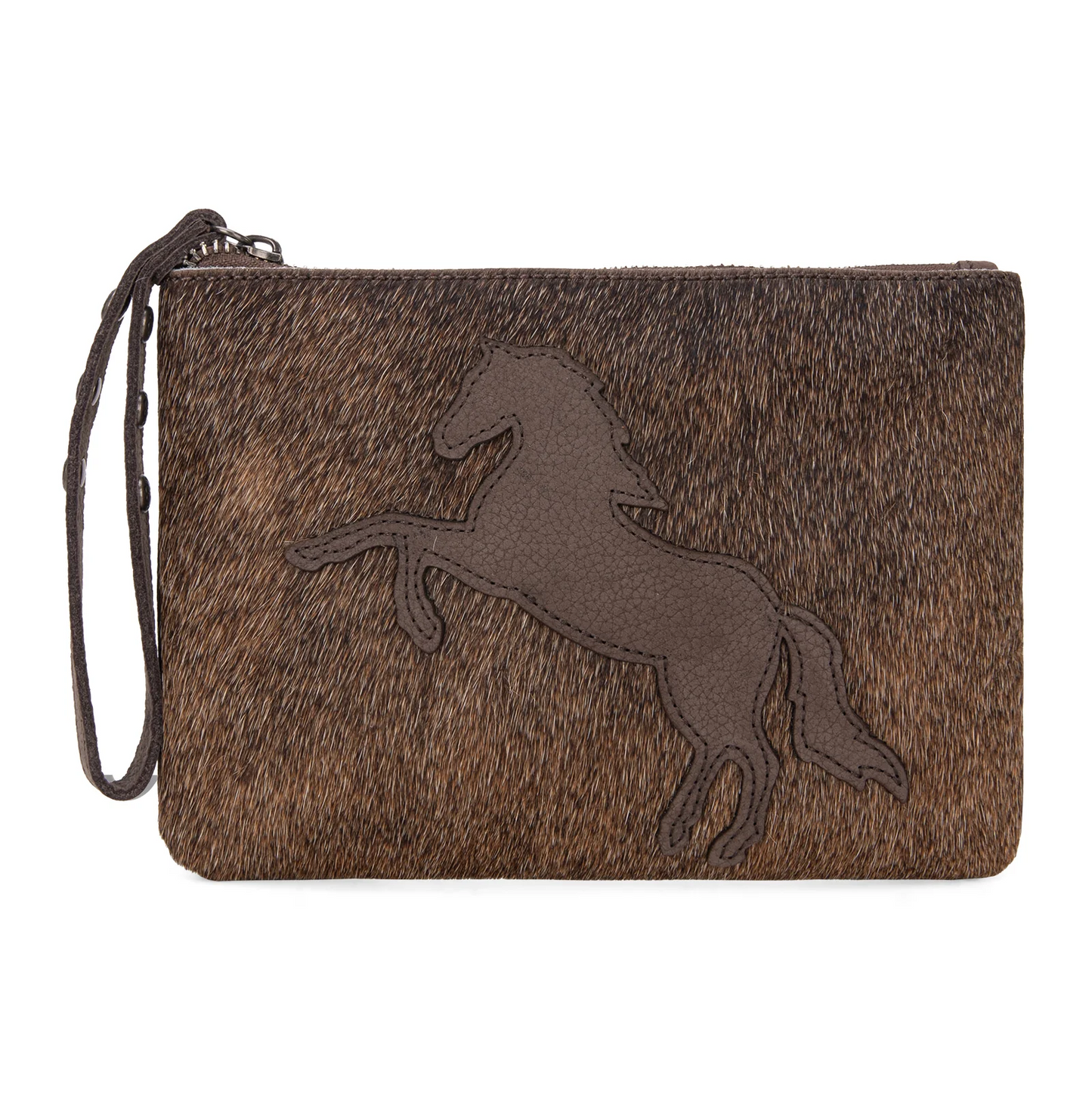 Montana West Leather Wristlet