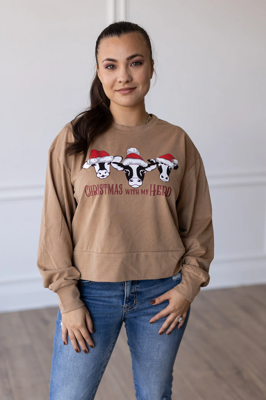 Herd Christmas Sweatshirt