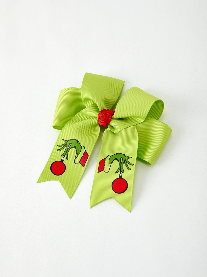 Christmas Bow Hair Clip