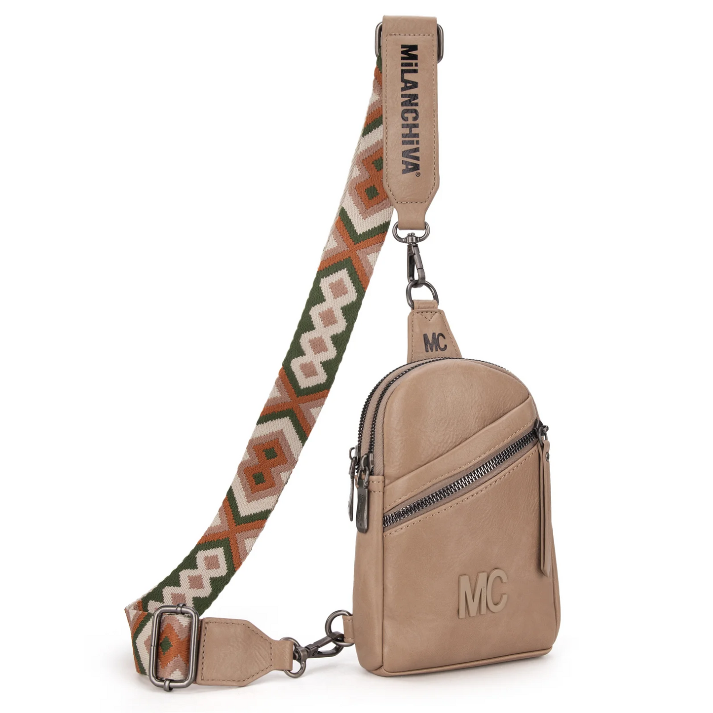 Milan Chiva Tribal Strap Sling Bag