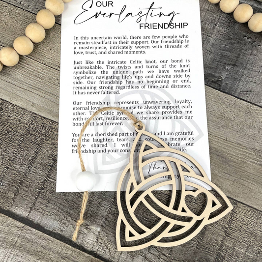 Celtic Knot Friendship Ornament
