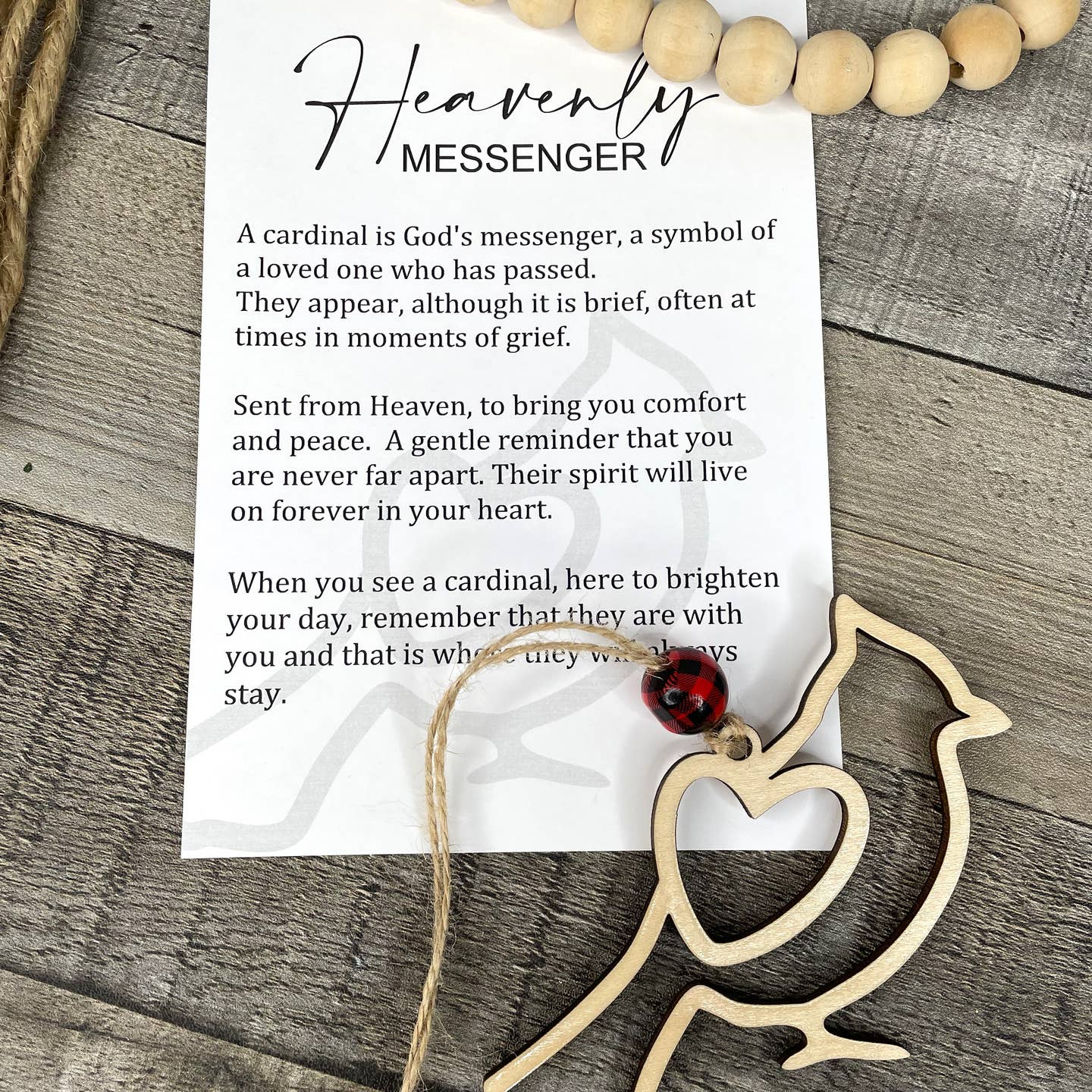 Heavenly Messenger Ornament