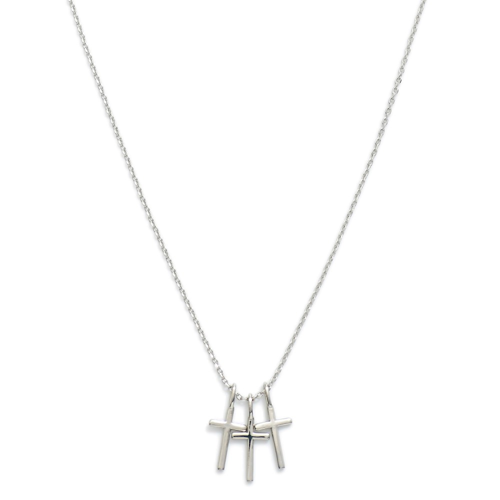 3 Cross Necklace