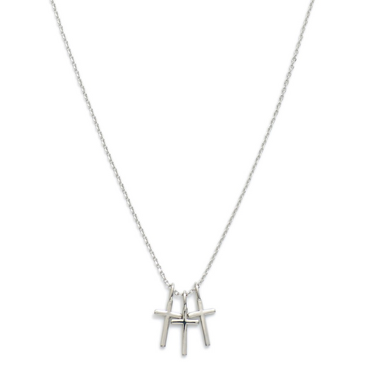 3 Cross Necklace