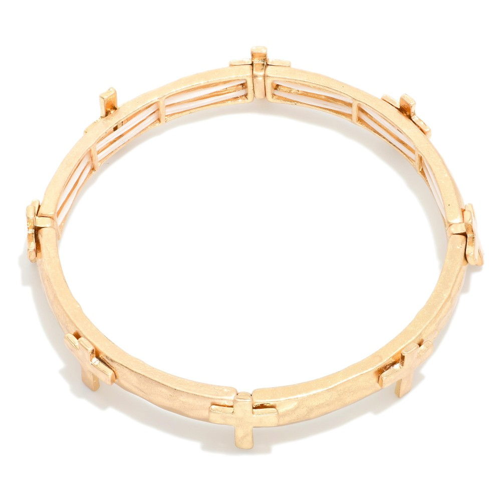 Cross Station Bangle