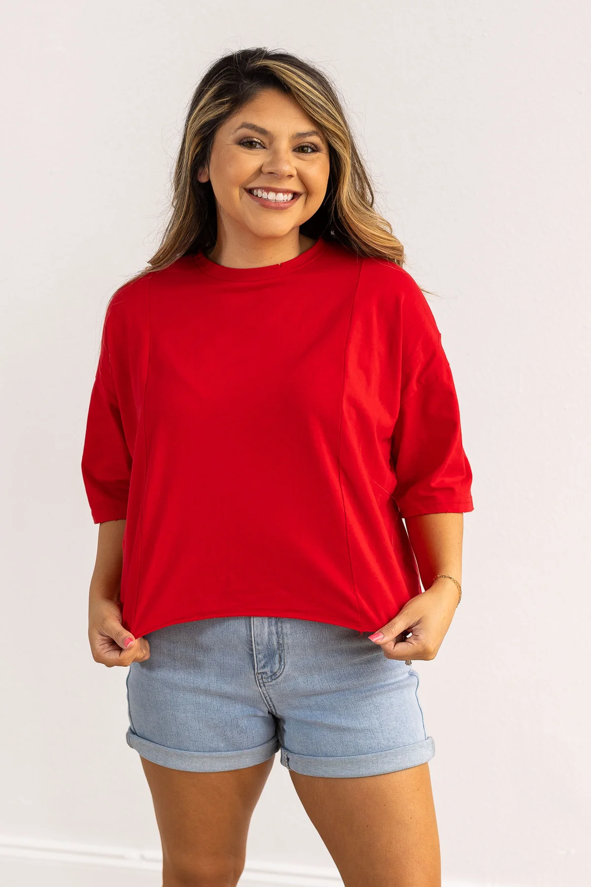 Boxy Crop Top