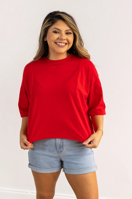 Boxy Crop Top
