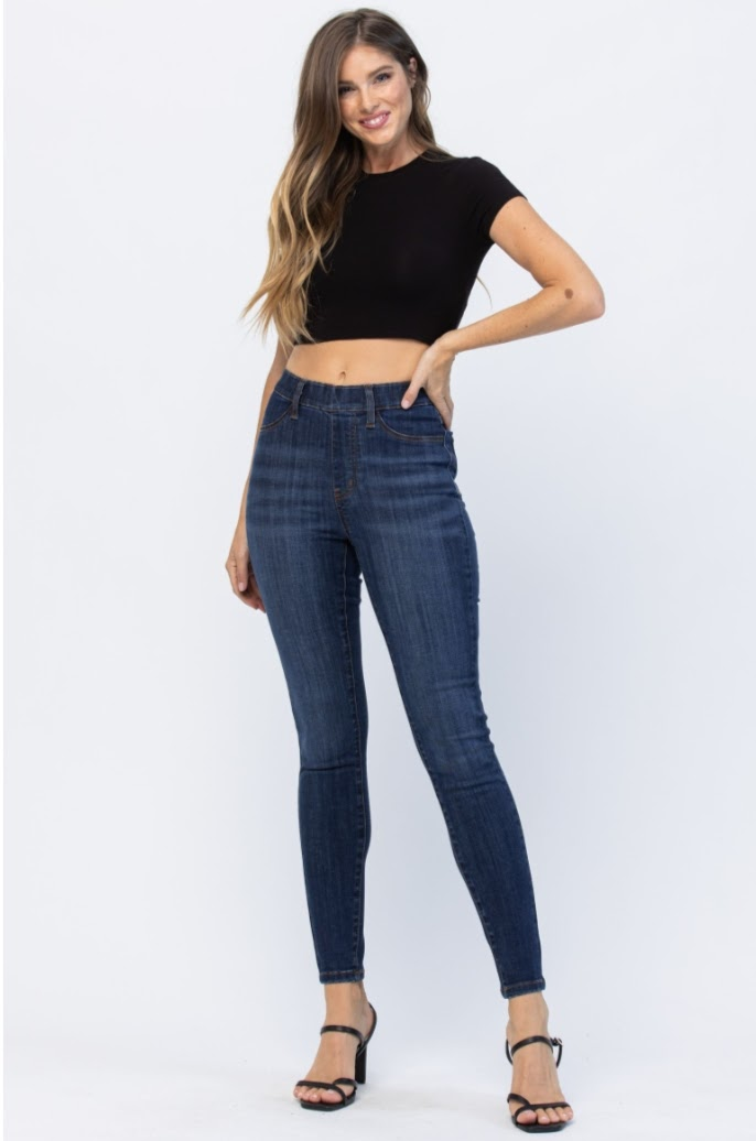 Back Patch Pull On Skinny 88539