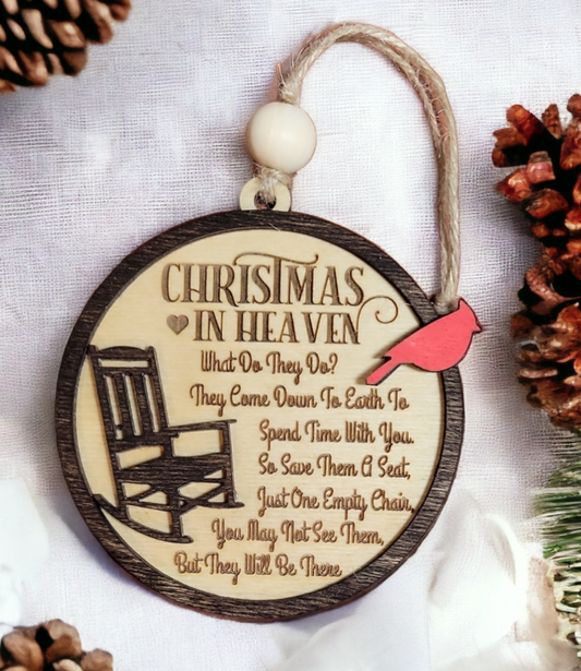 Christmas In Heaven Ornament