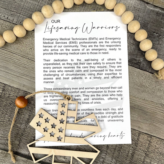 Lifesaving Warriors Ornament
