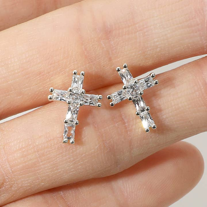 Cross Studs