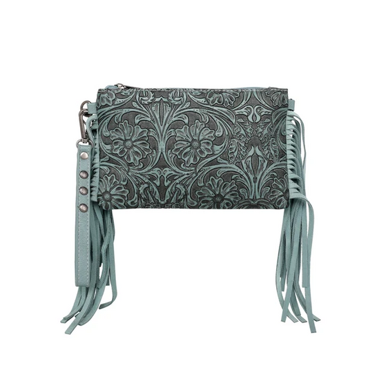 Montana West Tooled Clutch/Crossbody