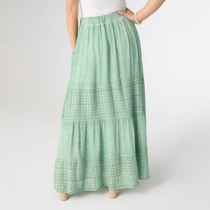 Anna Pocket Maxi Skirt