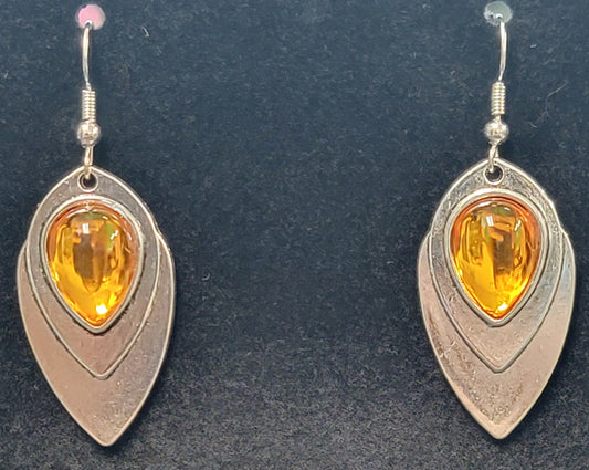 Citrine Gem Earrings