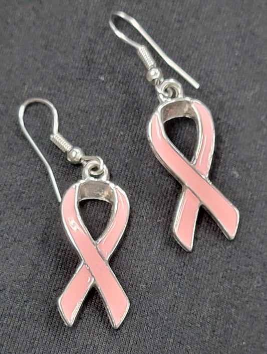 Breast Cancer Earrings