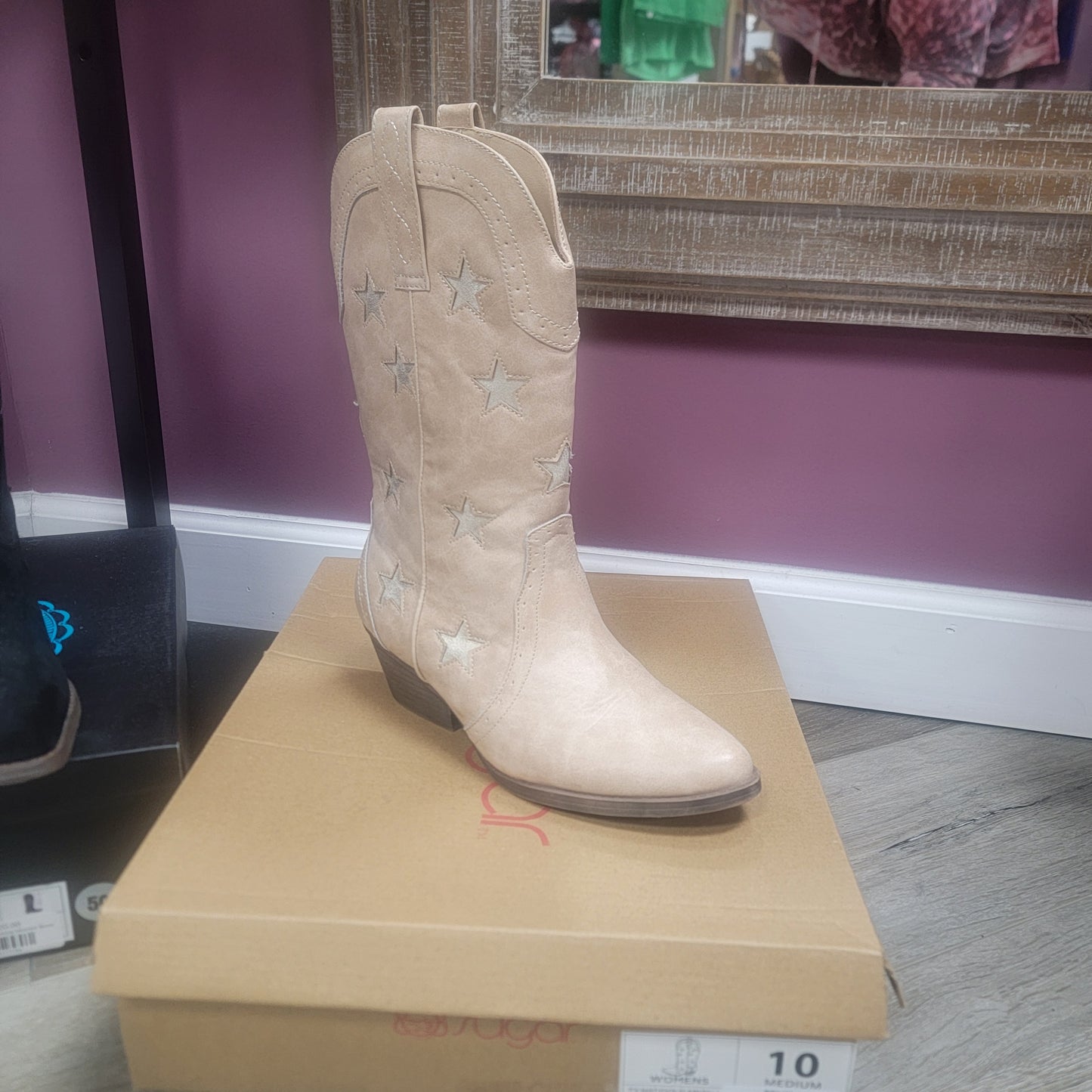 Star Cowgirl Boots