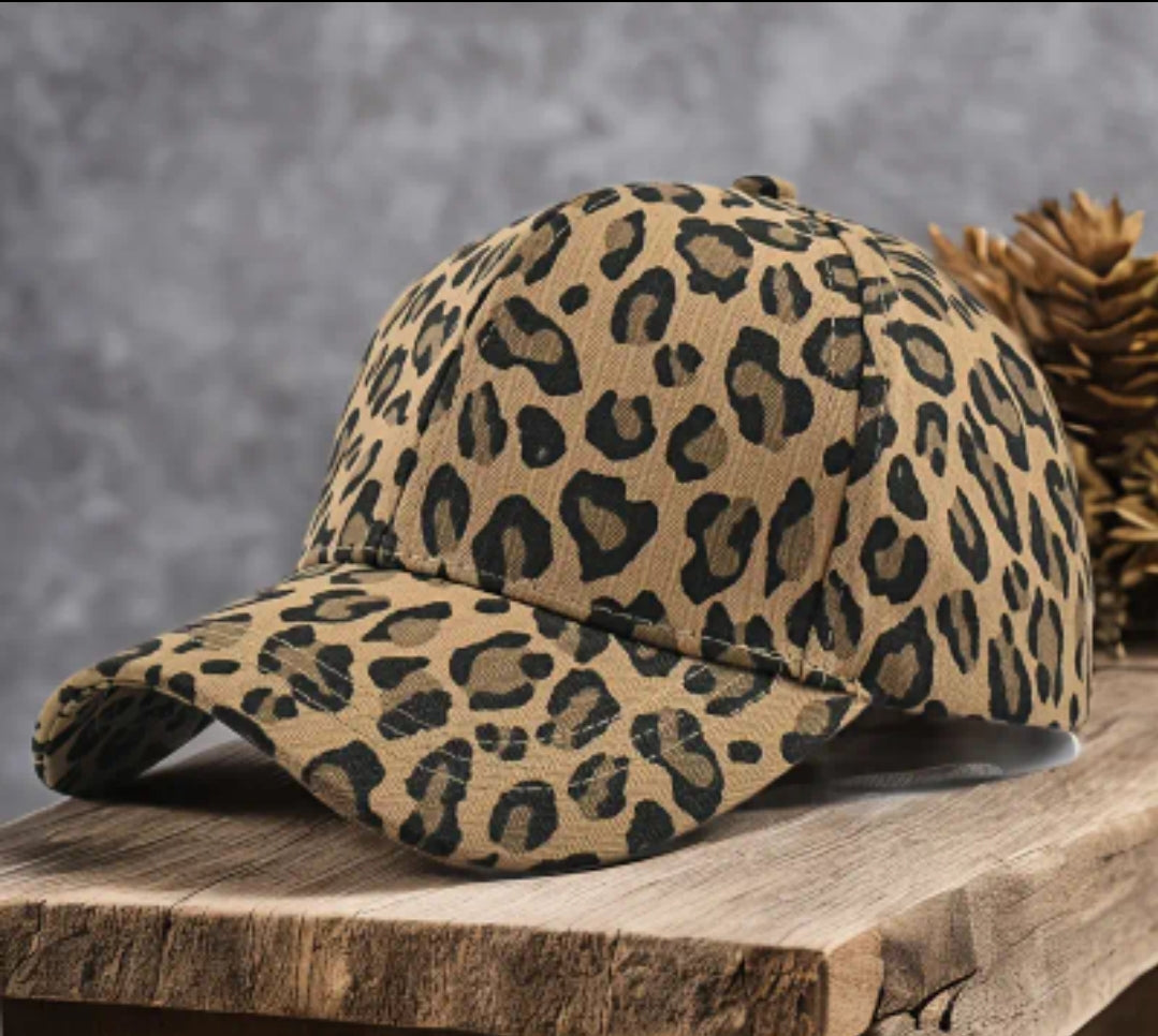 Leopard Ball Cap
