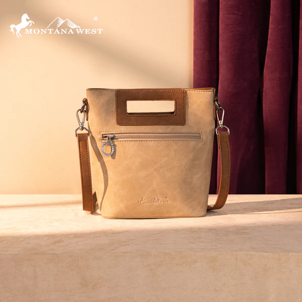 Cut Out Top Handle Crossbody