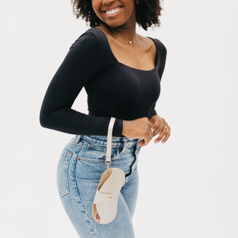 Mila Sunglass Holder Lanyard Wristlet