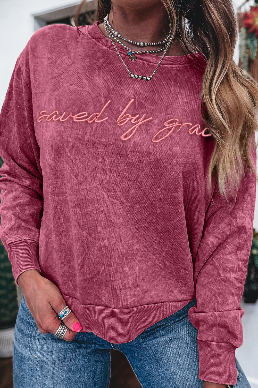 Saved By Grace Sweatshirt