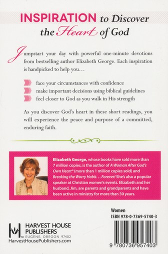 One Minute Inspirations For Women Book