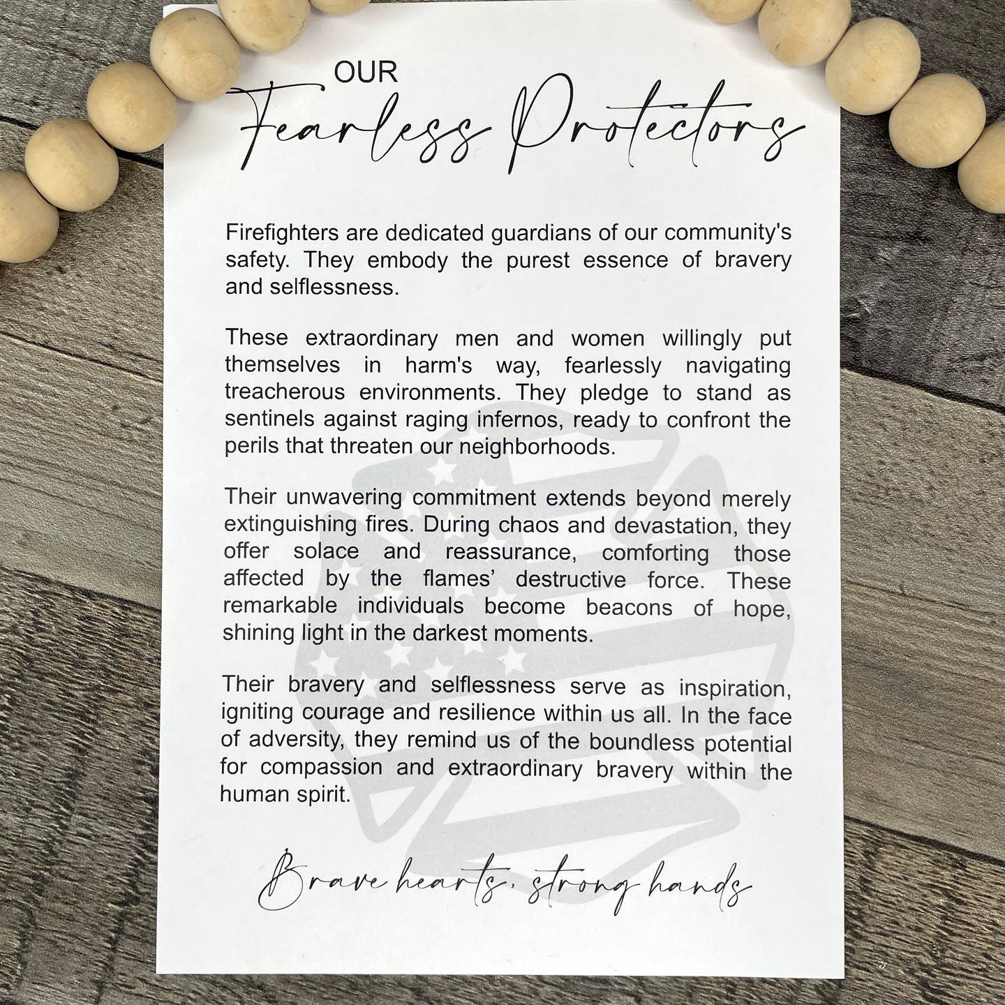 Firefighters Ornament