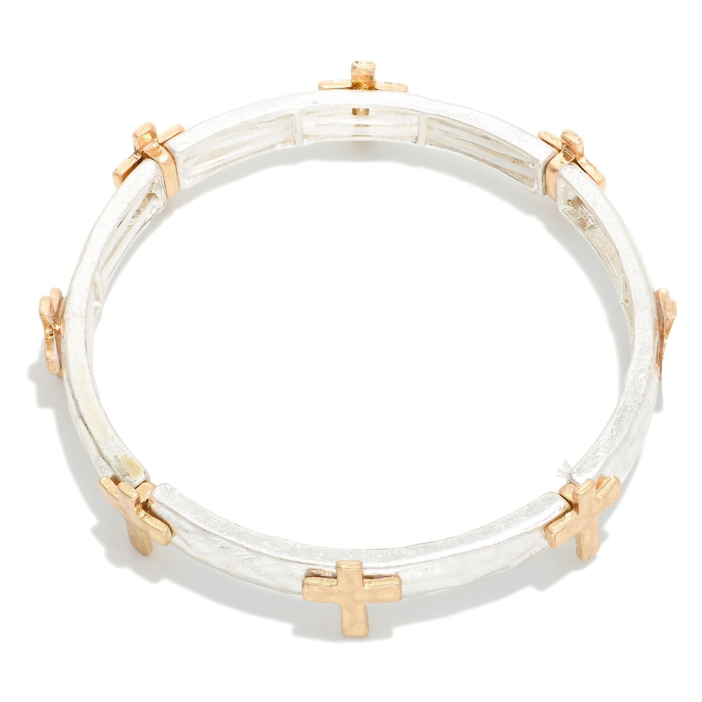 Cross Station Bangle