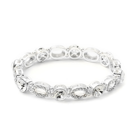 Crystal Rhinestone Stretch Bracelet