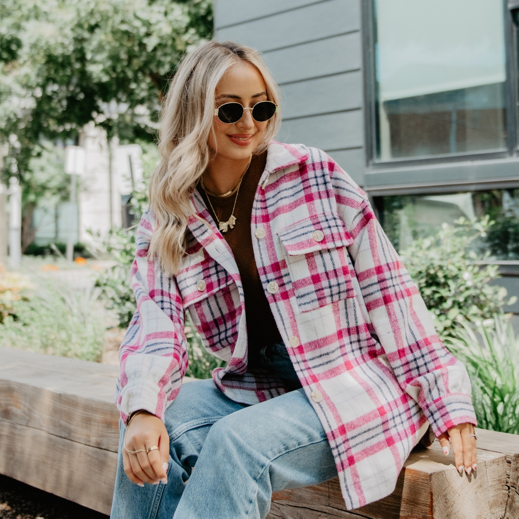 Plaid Passion Shacket