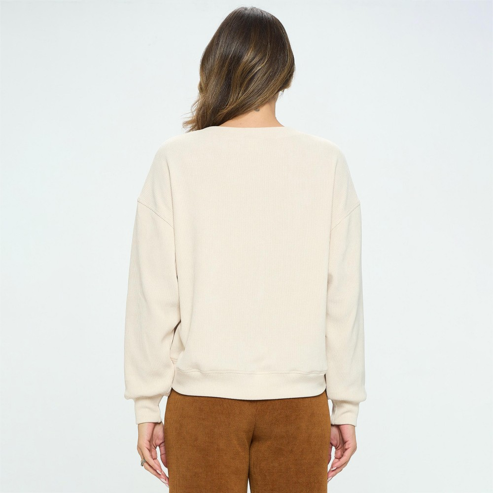 Ribbed Corduroy Top