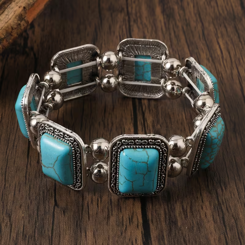 Square Turquoise Collection