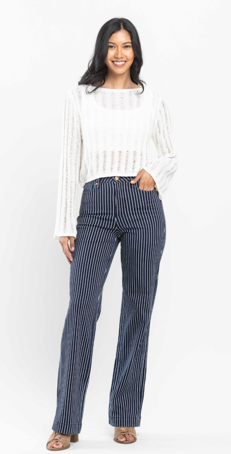 HW Tummy Control Striped Straight 88751