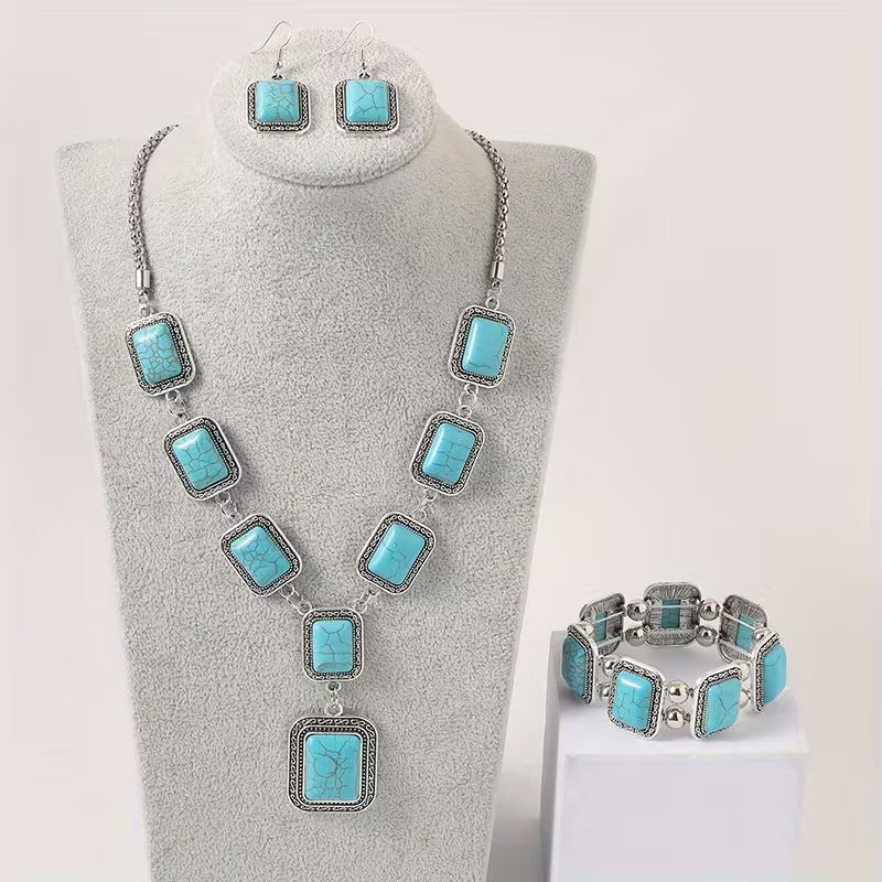 Square Turquoise Collection