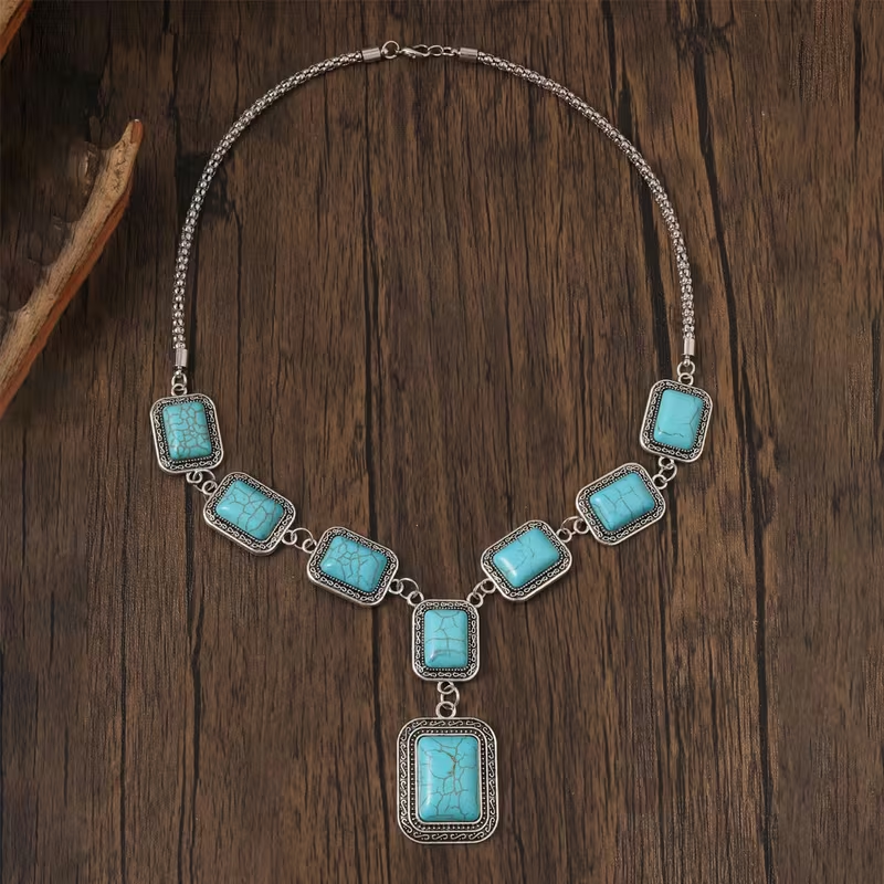 Square Turquoise Collection