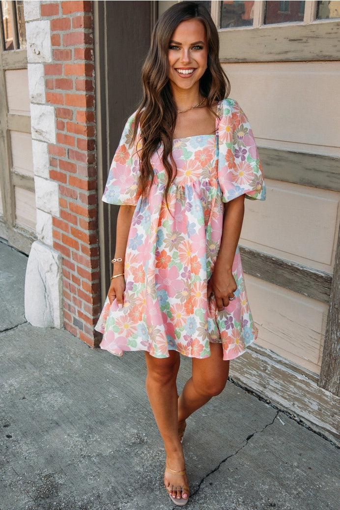 Floral Babydoll Dress