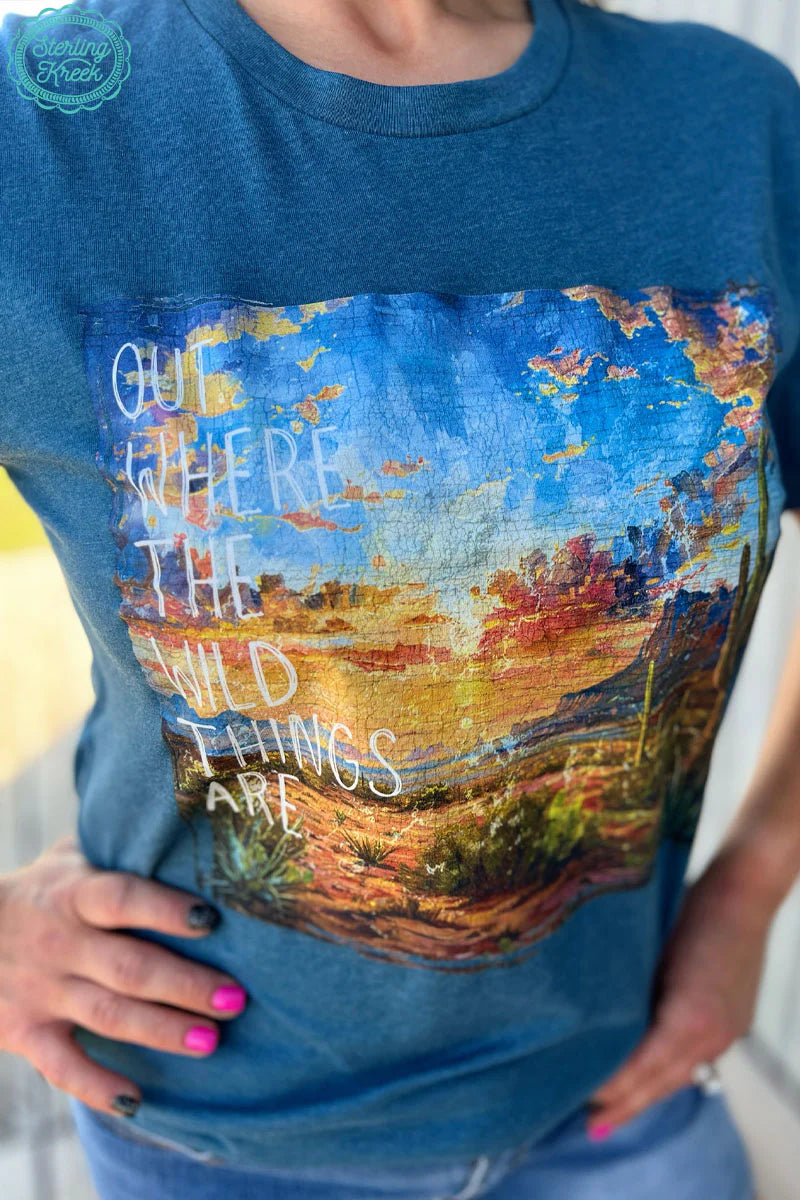 Out Where The Wild Things Are Tee